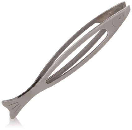 KlipPro Cute Slant Eyebrow Tweezers - Shaped like a Fish Stainless Steel See Coupon Code Below for BOGO Sale