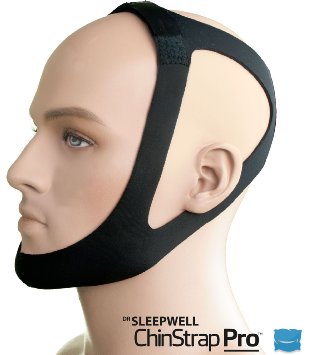 Chin Strap Pro - Anti Snoring Devices - Stop Snore Aids - Sleep Better - Snore No More Stopper Solution - Sleeping Relief - Alternative to Mouthpiece Nose Strips Cpap - Improved Second Skin Comfort