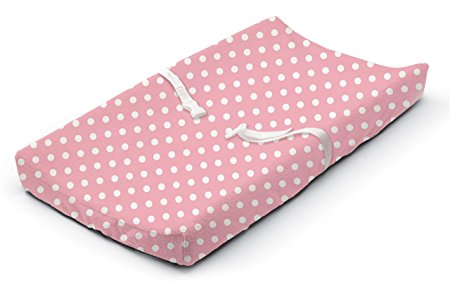 Summer Infant Ultra Plush Changing Pad Cover, Pink Dots for Days