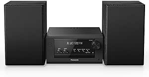 Panasonic SCPM700 Micro System with CD, Radio and Bluetooth, Black