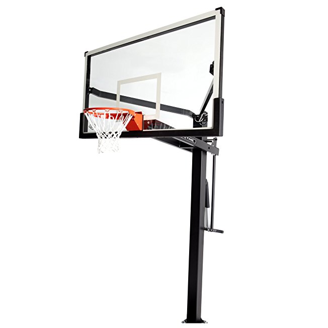 Lifetime Mammoth Height Adjustable In Ground Basketball System