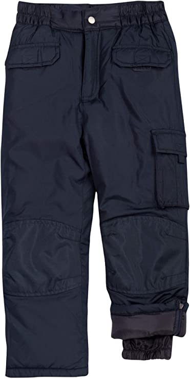 Cherokee Kids’ Snow Pants – Boys and Girls Insulated Heavyweight Water-Resistant Ski Pants (4-18)