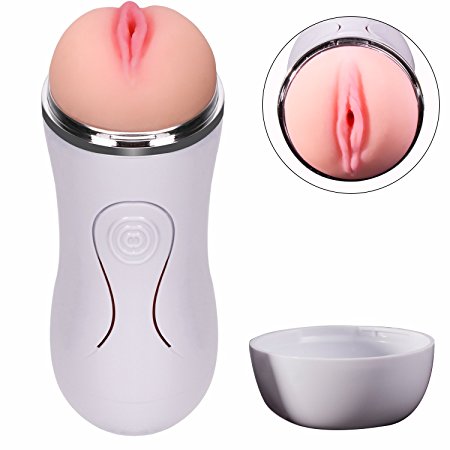 Masturbator Cup Adult Sex Toys- Male Masturbator Stroker 3D Realistic Vagina Masturbation Pussy Cup for Men