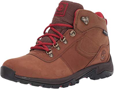 Timberland Women's Mt. Maddsen Mid Leather Waterproof Hiker Hiking Boot