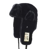 Heavyweight winter hatSportown Winter Trooper Trapper or Hunting Hat Fur Winter Ushanka Russian Hat with Mini Pocket