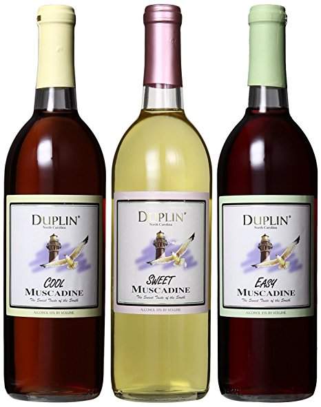 Duplin Wine Cellars Cool, Sweet and Easy Mixed Pack 3 x 750 mL Wine