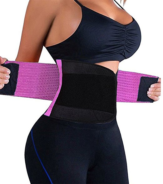 FOUMECH Women's Waist Trainer Belt-Waist Cincher Trimmer-Slimming Body Shaper Belt-Sport Girdle Belt