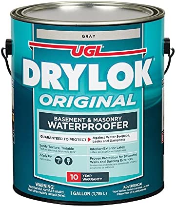 UGL 27613 1 Gallon Gray Latex Base Drylok Masonry Waterproofer