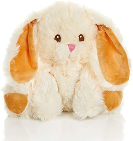 Warm Pals Microwavable Lavender Scented Plush Toy Stuffed Animal - Bashful Bunny Rabbit