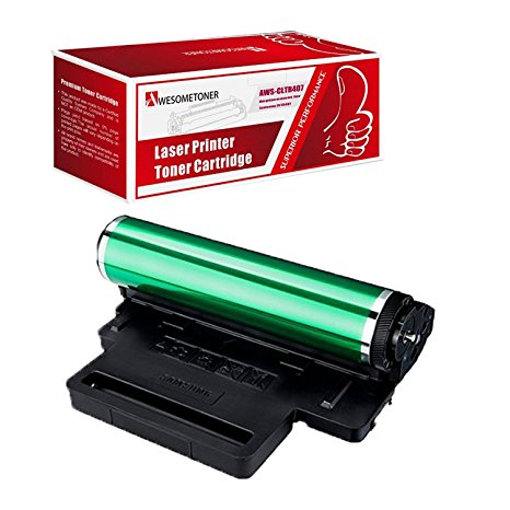 Awesometoner 1 Pack Compatible CLTR407 Drum Unit For Samsung CLP-315 315W CLX-3175FN CLT-C409S CLP-320 CLP-320N CLP-325 CLP-325W CLX-3185FW CLX-3185N CLX-3186 High Yield 24,000 Pages