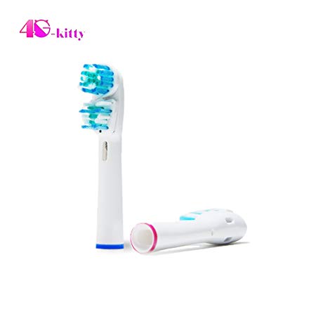 4G-kitty®Pack of 8 (2 x 4) Replacement Toothbrush Heads for Oral B Dual Clean (SB-417A) Toothbrush Electric toothbrushes fully compatible with the following Braun Oral-B models: Trizone, Advance Power, Professional Care, Triumph, Vitality and Smart Series ...