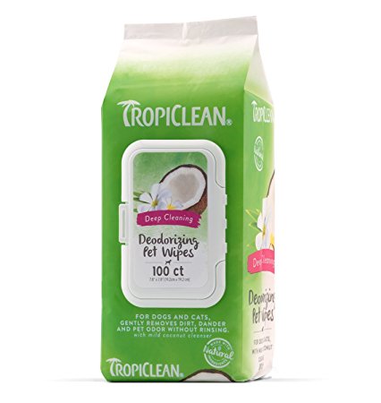 Deep Cleaning Wipes for Pets, 100ct