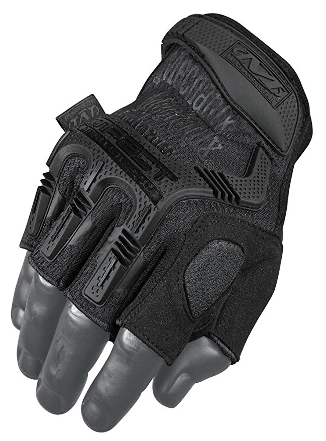 Mechanix Wear - M-Pact Fingerless Covert Tactical Gloves (X-Large, Black)