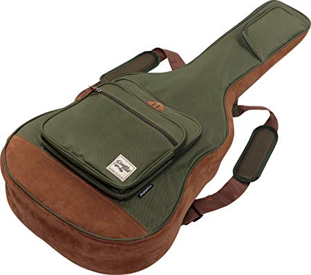 Ibanez IAB541MGN POWERPAD Acoustic Guitar Bag, Moss Green