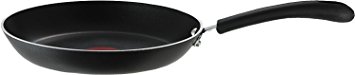 T-fal Professional Total Nonstick WoxptE Thermo-Spot Heat Indicator Fry Pan, Black, 10.25-Inch (Pack of 2)