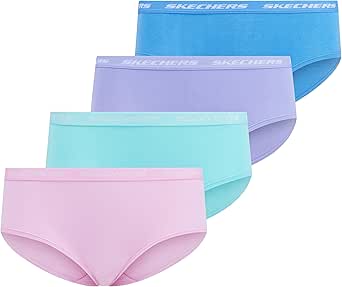 Skechers Girls Underwear 5 Pack and 4 Pack Cotton Panties Sizes 6-14