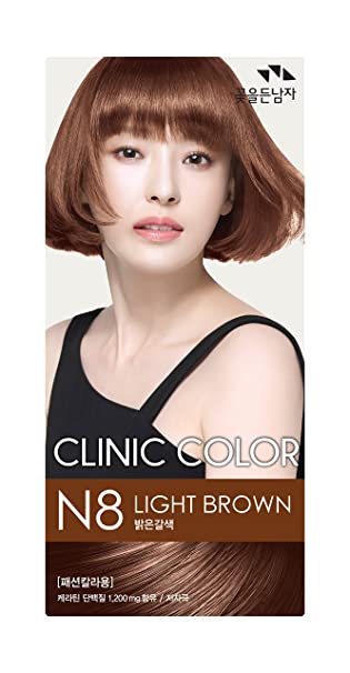 SOMANG CLINIC HAIR COLOR (LIGHT BROWN N8)