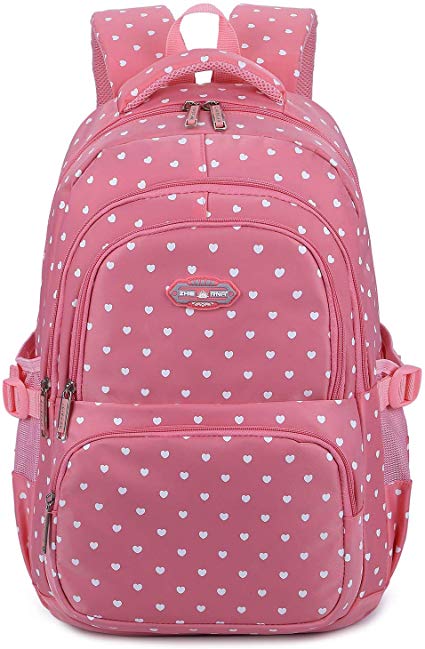 Goldwheat Backpacks for Girls School Bag Kids Bookbag Elementary Middle School Backpacks