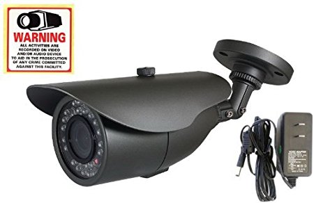 Evertech Cctv Infrared Security Camera - 30 Ir Led(82ft Night Vision) Cctv Camera, 1/3 Inch Sony Super HAD Ccd, 700 Tv Line High Resolution 3.6mm Lens, Indoor/outdoor Bullet Surveillance Camera.