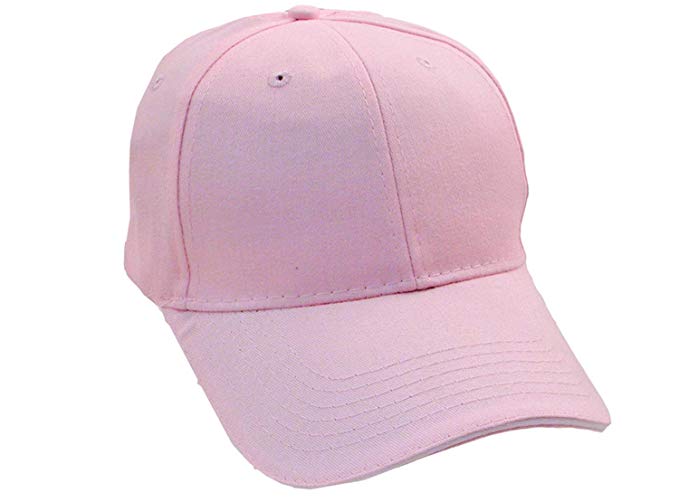Simplicity Low Profile Baseball Cap - Solid Color Shell Athletic Hat