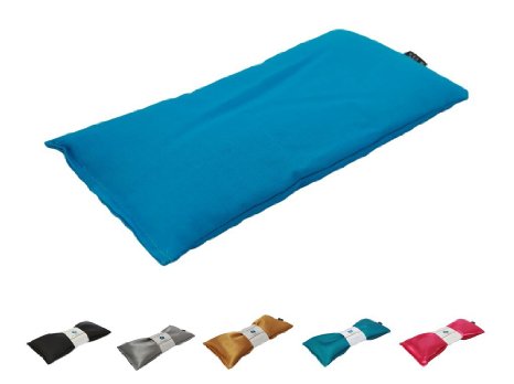 Unscented Eye Pillow - Migraine, Stress & Anxiety Relief - #1 Stress Relief Gifts - Made In USA, Lifetime Warranty, Organic Flax Seed Filled, Microwavable. ON SALE!