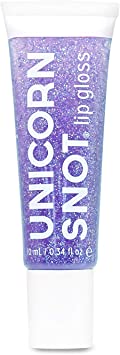 Unicorn Snot Holographic Glitter Lip Gloss, Vegan & Cruelty-Free (Purple)
