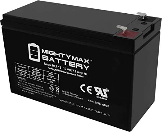 Mighty Max Battery 12V 7Ah SLA Replacement Battery for Toyo 6FM7 Brand Product