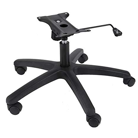 SHZOND 350 Pounds Replacement Office Chair Base 28 Inch Swivel Chair Base with Casters Heavy Duty Black