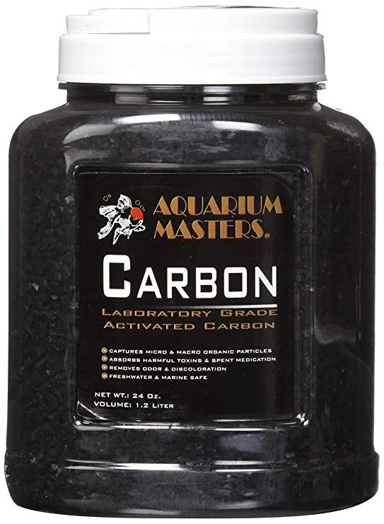 PTI Premium Laboratory Grade Super Activated Carbon with Free Media Bag Inside, 24 oz