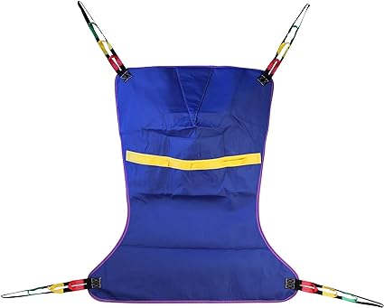 ProHeal Universal Full Body Lift Sling, Medium, 51.5"L x 39.5" - Solid Fabric Polyester Slings for Patient Lifts - Compatible with Hoyer, Invacare, McKesson, Drive, Lumex, Joerns and More