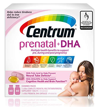 Centrum Prenatal Dha Combo 120 Count