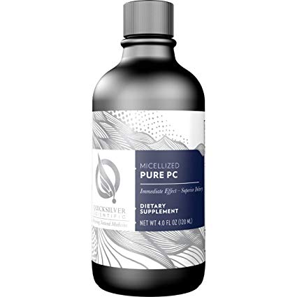 Quicksilver Scientific Micellized Pure PC - Phosphatidylcholine Liquid Supplement (4oz / 120ml)