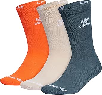 adidas Originals Trefoil Cushioned Crew Socks (3-Pair)