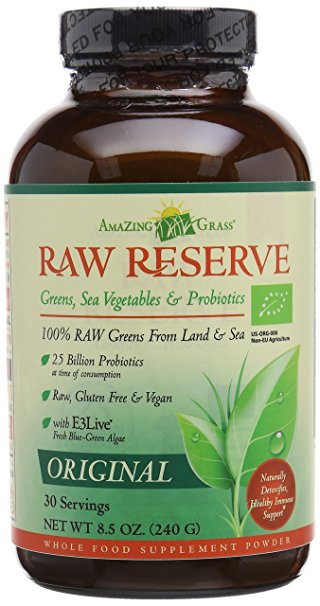 Amazing Grass 240 g Raw Reserve Organic Green Superfood