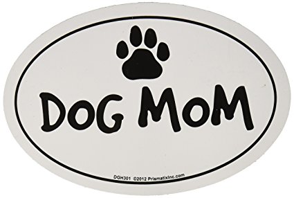 Prismatix Decal Cat and Dog Magnets, Dog Mom