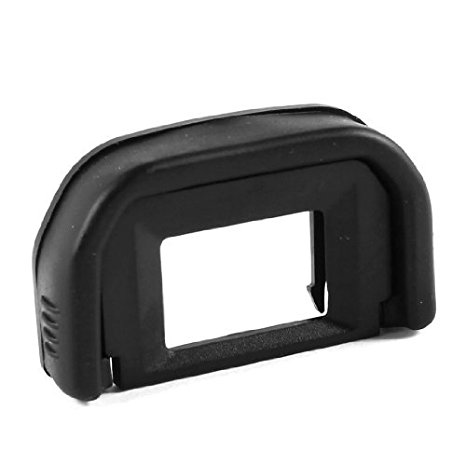 TOOGOO(R) Black Rubber Wrapped Plastic Eyecup Eyepiece EF for Canon EOS 300D 350D 400D