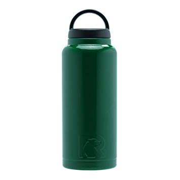 RTIC 203 Double Wall Vacuum Insulated Bottle, 36 oz, Green