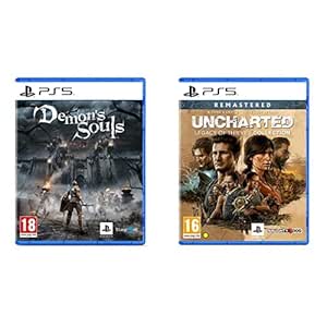 Demon's Souls | PS5 Game (PlayStation 5)&Unchartered: Legacy of Thieves Collection | PS5 Game (PlayStation 5)