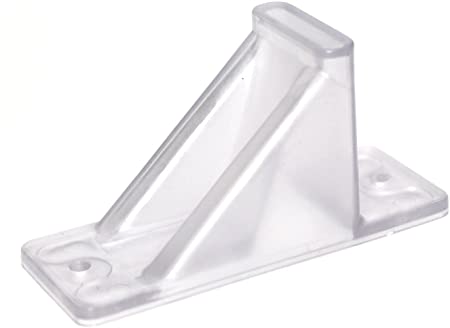 JSP Manufacturing Clear Plastic Mini Roof Snow and Ice Guard - Multi-Quantity Pack | Prevent Sliding Snow Stop Buildup (25)