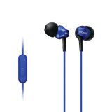 Sony MDR-EX100APL In-Ear Headset for Smartphone Blue