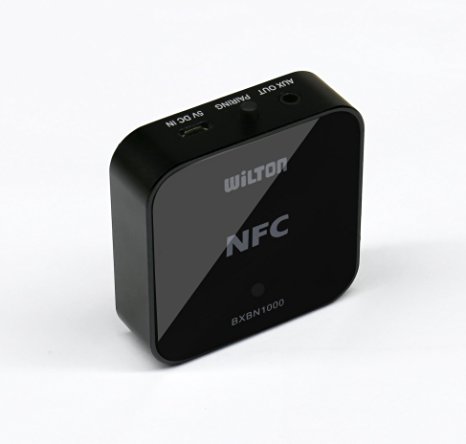 NFC-Enabled Bluetooth 4.0 Aluminium Audio Amplifier Receiver for Home Audio Systems (Wilton BXBN1000)