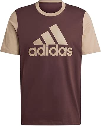 adidas mens Essentials Single Jersey 3-stripes T-shirt