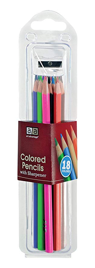 Art Advantage 18 Piece Color Pencil Set