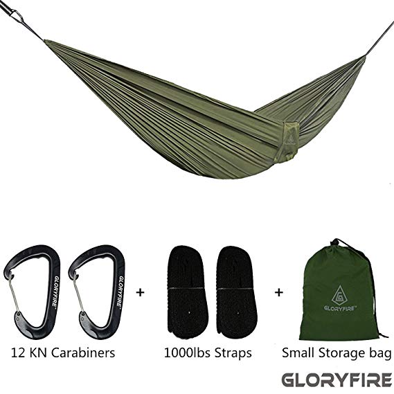 GLORYFIRE Camping Mosquito Net, Four Corners Enhanced Tactical Mosquito Net, Outdoor Mosquito Net Bar Olive Drab