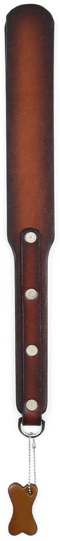 HOT TIME Handmade Two Layer Genuine Leather Paddle for Spanking Slapper