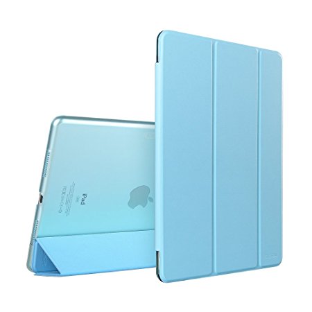iPad Pro 9.7 inch Case, iPad Pro 9.7 Case, ESR Smart Case Cover with Trifold Stand and Magnetic Auto Wake & Sleep Function for Apple iPad Pro 9.7 inch 2016 Release Tablet (Sky Blue)