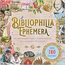 Bibliophilia Ephemera Sticker Book (over 780 stickers)