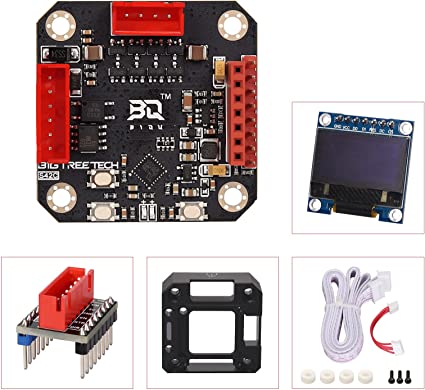 BIGTREETECH S42C Closed Loop Driver Control Board for High Speed Printing Prevent Multi-Step and Losing Step Low Noise Compatible with SKR 2/SKR 3/Octopus V1.2 Main Board 3D Printer Accessories