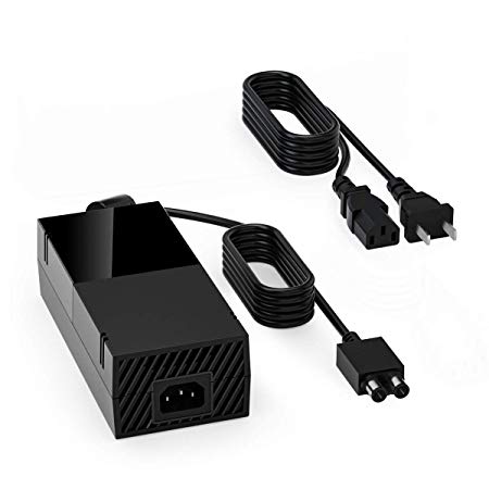 Xbox One Power Brick Supply, Replacement Power Cord Accessory 100-240V AC Adapter Power Box Xbox One Charger