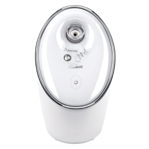 Kealive Home Facial Steamer, Home Facial Sauna with Touch Button, Deep Cleansing and Keep Moisture for Daily Skin Care